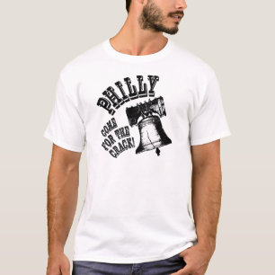 Camiseta Philly - vindo para a rachadura!