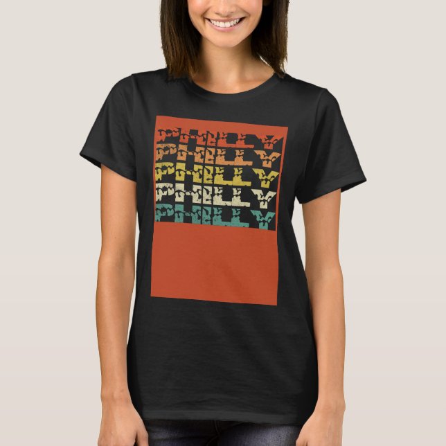 Camiseta Philly Vintage Retro  8 (Frente)