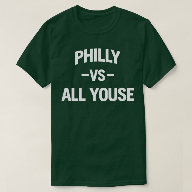 Camiseta Philly Vs All Youse (branco) (Frente do Design)