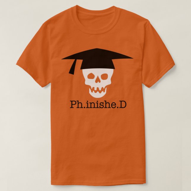 Camiseta PhinisheD (Frente do Design)