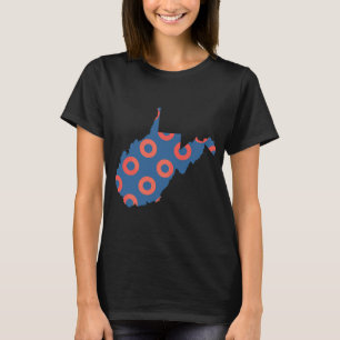 Camiseta Phish Fishman Donut West Virginia Phan Roupas e