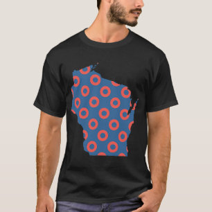 Camiseta Phish Fishman Donut Wisconsin Fã Roupas e Acessóri