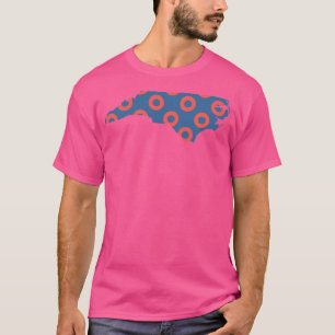 Camiseta Phish Fishman Rosquinha Carolina do Norte Phan Rou
