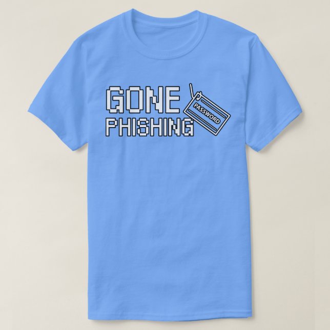 Camiseta Phishing descoberto (Frente do Design)