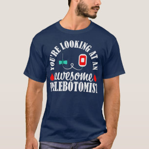 Camiseta Phlebotomist Enfermeira Fantasma Phlebotomy Techni