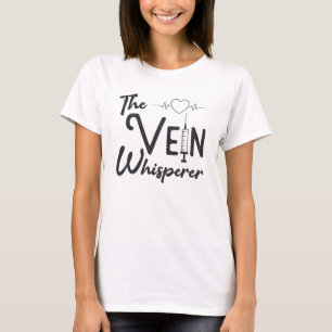 Camiseta Phlebotomist - Flebotomia Da Enfermeira Sussura Ve