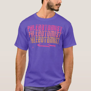 Camiseta Phlebotomist Fulltime Life Phlebotomy Technician