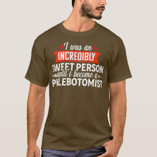 Camiseta Phlebotomist Gift Phlebotomy Technician Engraçado