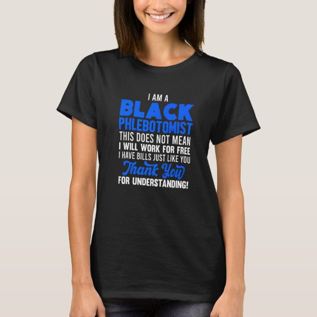 Camiseta Phlebotomist Phlebotomy Technician 38 (Frente)