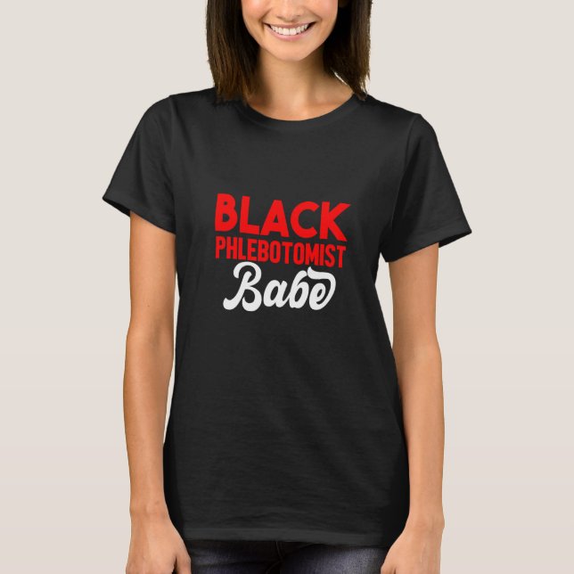 Camiseta Phlebotomist Phlebotomy Technician 8 (Frente)