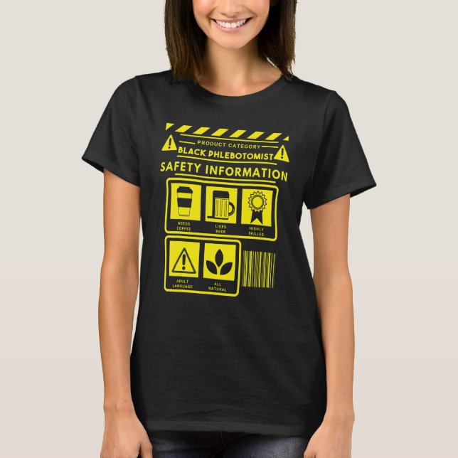 Camiseta Phlebotomist Phlebotomy Technician 8 (Frente)