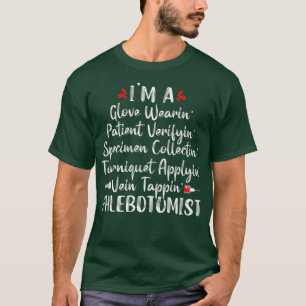 Camiseta Phlebotomist Phlebotomy Technician Enfermeira Engr