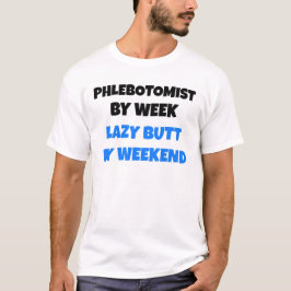 Camiseta Phlebotomist por Semana de Bumbum Preguiçoso no Fi