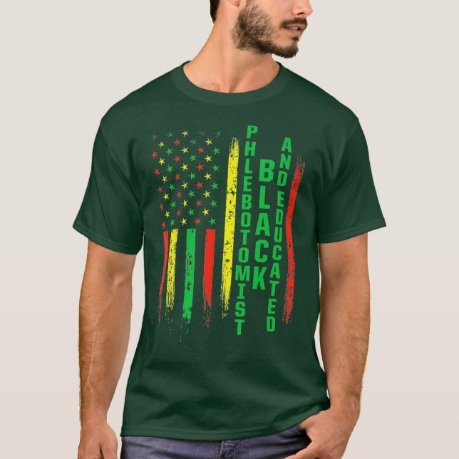 Camiseta Phlebotomist Praticando Presentes de Flebotomia Ne (Frente)
