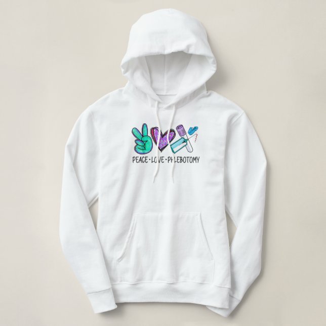 Camiseta Phlebotomy Phlebotomist Tech Technician (Frente do Design)