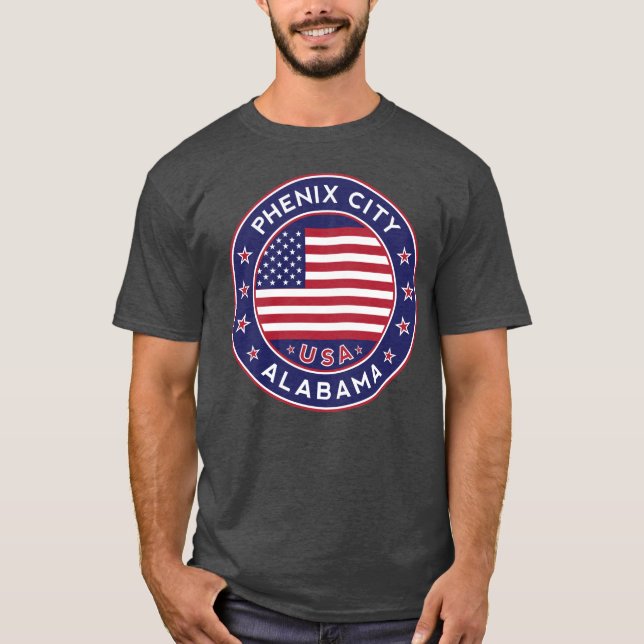 Camiseta Phnix City, Alabama (Frente)