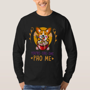 Camiseta Pho Corgi Foodie Vietname Noodle Pun