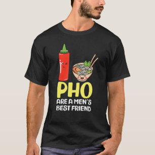 Camiseta Pho é a melhor amiga masculina da sopa Pho