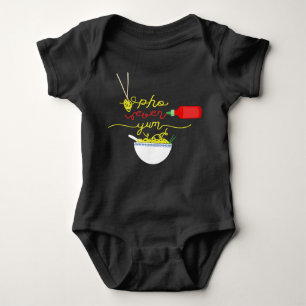 Camiseta Pho Ever Yum Pho Bowl Hot Molho BABY Jumper