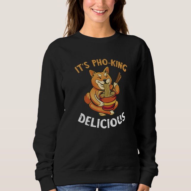 Camiseta Pho It's Pho King Fox Vietnamese Noodle Soup Pho B (Frente)