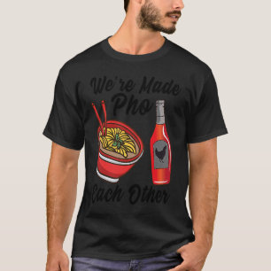 Camiseta Pho Para Homens Mulheres Pho Resfriado Macarrão C