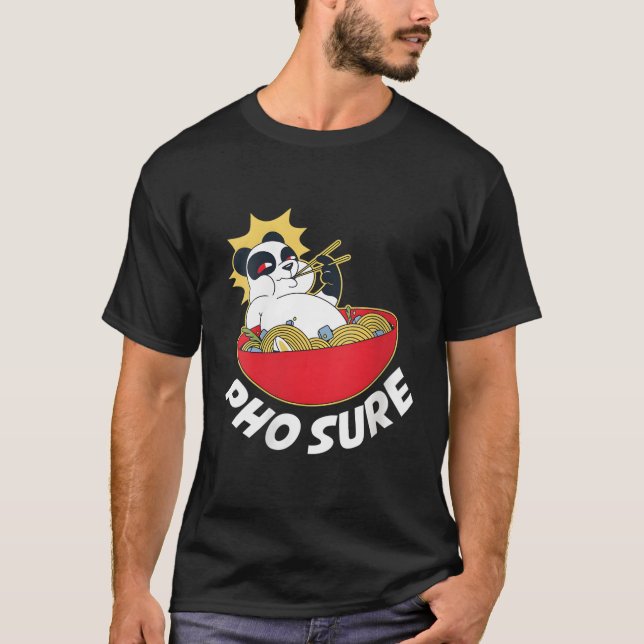 Camiseta Pho Sure Panda (Frente)