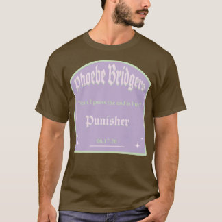 Camiseta Phoebe Bridgers Grave roxo