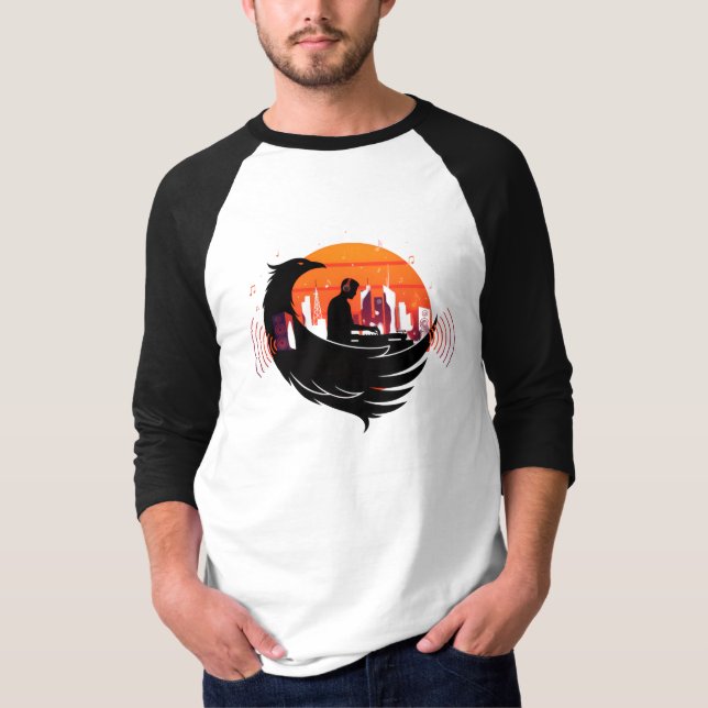 Camiseta "Phoenix Beats - Rise do DJ" (Frente)