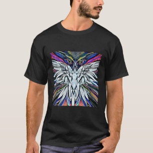 Camiseta Phoenix Da Ilustração Ashes Foto Colorida