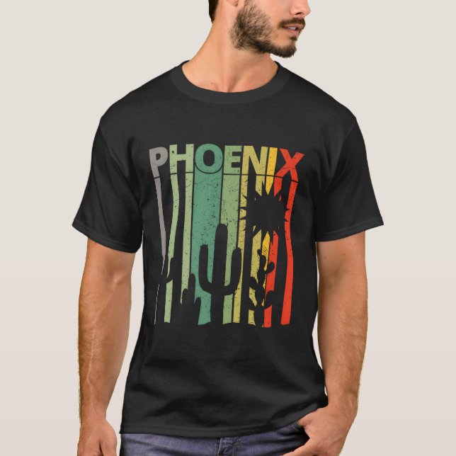 Camiseta Phoenix Desert Cactus Phoenix (Frente)