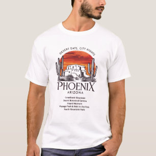 Camiseta Phoenix "Desert Days, City Nights"