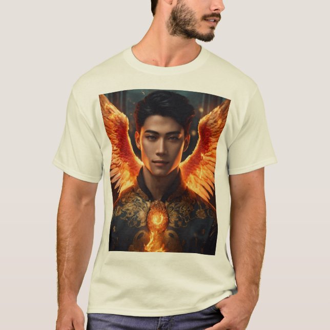 Camiseta Phoenix DJ: O Beat Reborn (Frente)