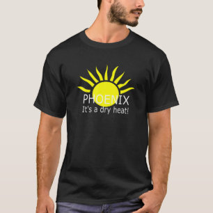 Camiseta Phoenix é um Sol quente quente quente