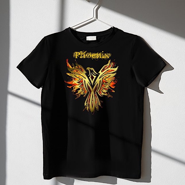 Camiseta Phoenix Flaming (Criador carregado)