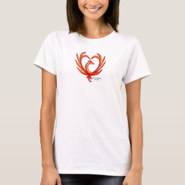 Camiseta Phoenix Heart, MeWarriorWoman no Twitch