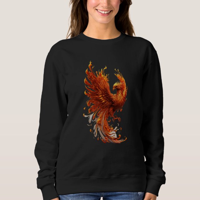 Camiseta Phoenix Rising From Ashes Resurrection Rebirth New (Frente)
