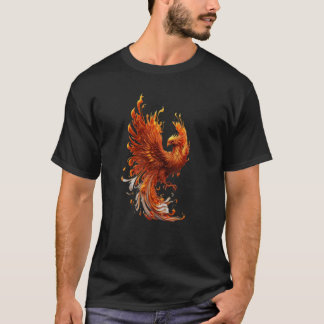 Camiseta Phoenix Rising From Ashes Resurrection Rebirth New