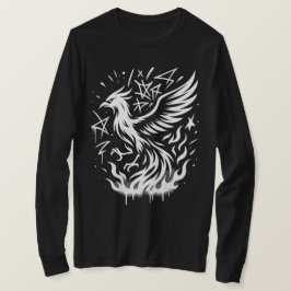 Camiseta Phoenix Rising: O Fogo do Samurai