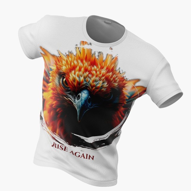 Camiseta 🔥 Phoenix Rising - Rebirth & Power (Criador carregado)