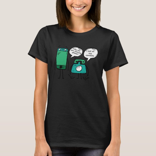 Camiseta Phone Puns Piada Humor (Frente)