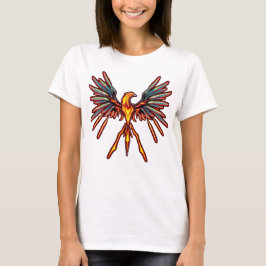 Camiseta „Phönix – Aus der Asche geboren“