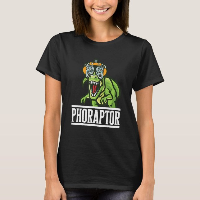 Camiseta Phor Optometry Machine Phoropter Funny Optometrist (Frente)