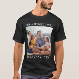 Camiseta Photo Memory Custom Tee with Your Text