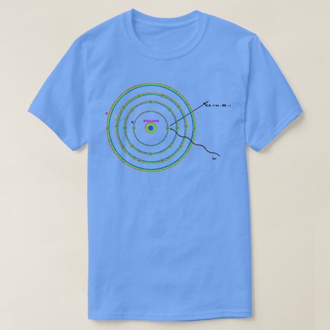 Camiseta Photoelectron Spectroscopy  (Frente do Design)