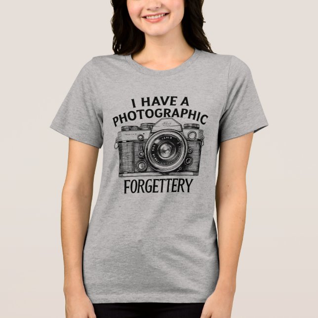 Camiseta Photographic Forgettery (Frente)