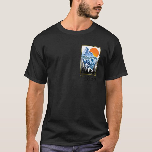 Camiseta Photography term graphic Compression effect winter (Frente)