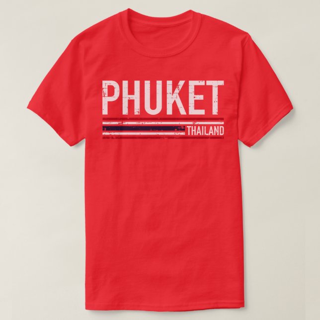 Camiseta Phuket Tailândia (Frente do Design)