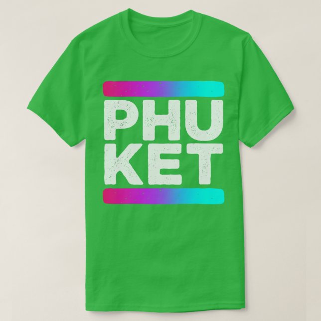 Camiseta Phuket Tailândia (Frente do Design)