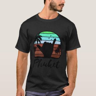 Camiseta Phuket Vintage Sunset Tailândia