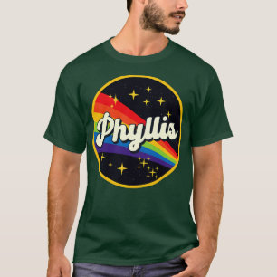 Camiseta Phyllis Rainbow No Space Vintage Style